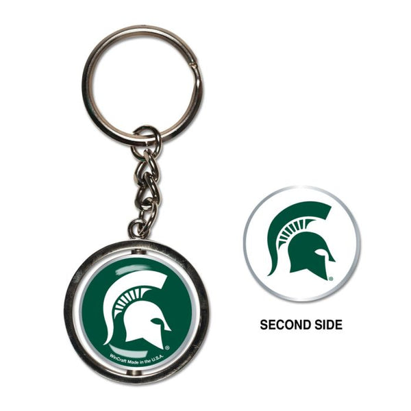 Wholesale-Michigan State Spartans Spinner Key Ring