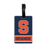 Syracuse Orange PVC Bag Tag