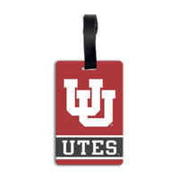 Utah Utes PVC Bag Tag