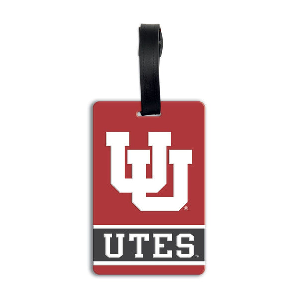 Utah Utes PVC Bag Tag