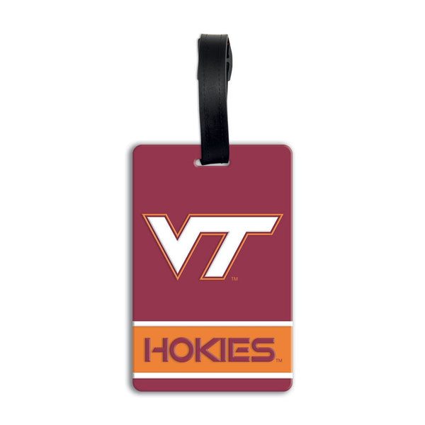 Virginia Tech Hokies PVC Bag Tag