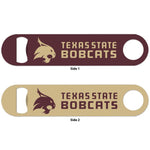 Wholesale-Texas State Bobcats Metal Bottle Opener 2 Sided