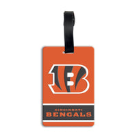 Cincinnati Bengals PVC Bag Tag