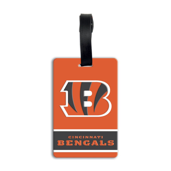 Cincinnati Bengals PVC Bag Tag