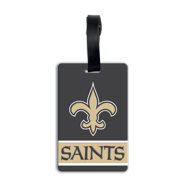New Orleans Saints PVC Bag Tag