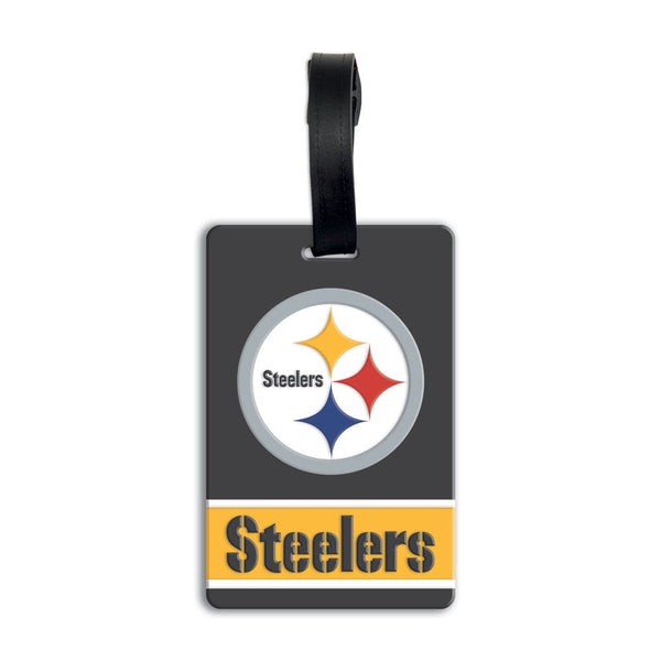 Pittsburgh Steelers PVC Bag Tag