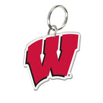 Wholesale-Wisconsin Badgers Premium Acrylic Key Ring