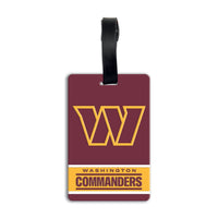 Washington Commanders PVC Bag Tag
