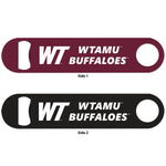 Wholesale-West Texas A&amp;M Buffaloes Metal Bottle Opener 2 Sided