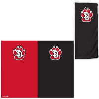 Wholesale-South Dakota Coyotes 2 color Fan Wraps