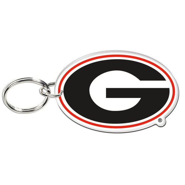 Wholesale-Georgia Bulldogs Premium Acrylic Key Ring