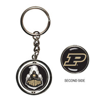 Wholesale-Purdue Boilermakers Spinner Key Ring