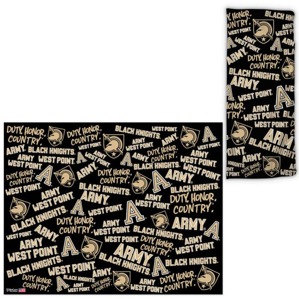 Wholesale-Army Black Knights Scatter Print Fan Wraps