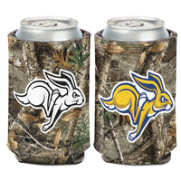 South Dakota State Jackrabbits / Camo NCAA REALTREE Can Cooler 12 oz.