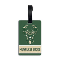 Milwaukee Bucks PVC Bag Tag