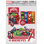 Wholesale-Ohio State Buckeyes / Marvel (c) 2021 MARVEL Multi Use 3 Fan Pack