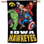 Wholesale-Iowa Hawkeyes / Marvel (c) 2021 MARVEL Vertical Flag 28" x 40"