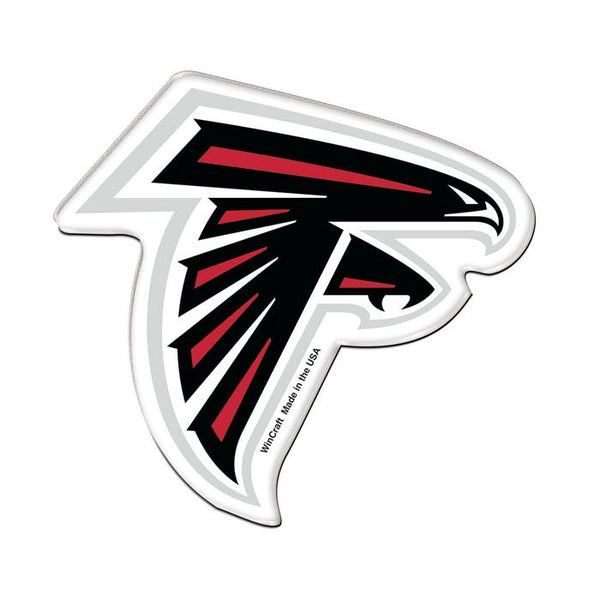 Atlanta Falcons Premium Acrylic Magnet Carded