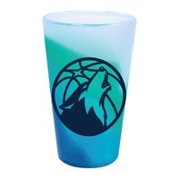 Minnesota Timberwolves 16 oz Silicone Pint Glass