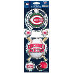 Cincinnati Reds Prismatic Decal 4" x 11"