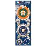 Houston Astros Prismatic Decal 4" x 11"