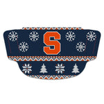 Wholesale-Syracuse Orange / Ugly Sweater Ugly Sweater Fan Mask Face Covers