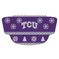 Wholesale-TCU Horned Frogs / Ugly Sweater Ugly Sweater Fan Mask Face Covers