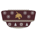 Wholesale-Texas State Bobcats / Ugly Sweater Ugly Sweater Fan Mask Face Covers