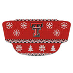 Wholesale-Texas Tech Red Raiders / Ugly Sweater Ugly Sweater Fan Mask Face Covers