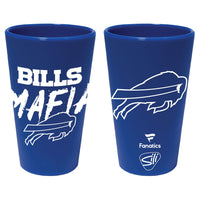 Buffalo Bills 16 oz Silicone Pint Glass