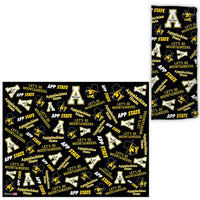 Wholesale-Appalachian State Mountaineers Scatter Print Fan Wraps