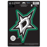 Dallas Stars Die Cut Logo Magnet 6.25" x 9"