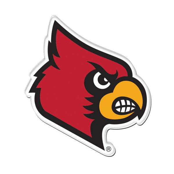 Wholesale-Louisville Cardinals Premium Acrylic Magnet Carded