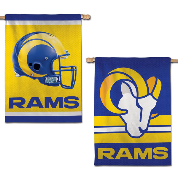 Los Angeles Rams Vertical Flag 2 Sided 28" x 40"