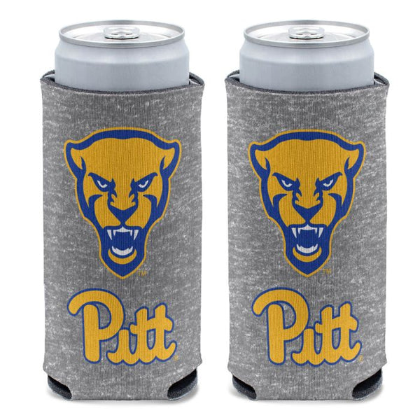 Wholesale-Pittsburgh Panthers HEATHERED 12 oz Slim Can Cooler