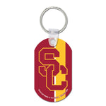 Wholesale-USC Trojans Metal Key Ring - Aluminum