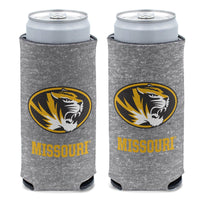 Missouri Tigers Heathered 12 oz Slim Can Cooler