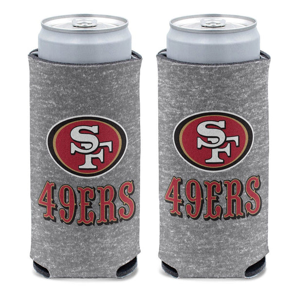 San Francisco 49ers Heather 12 oz Slim Can Cooler