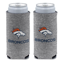 Denver Broncos Heather 12 oz Slim Can Cooler