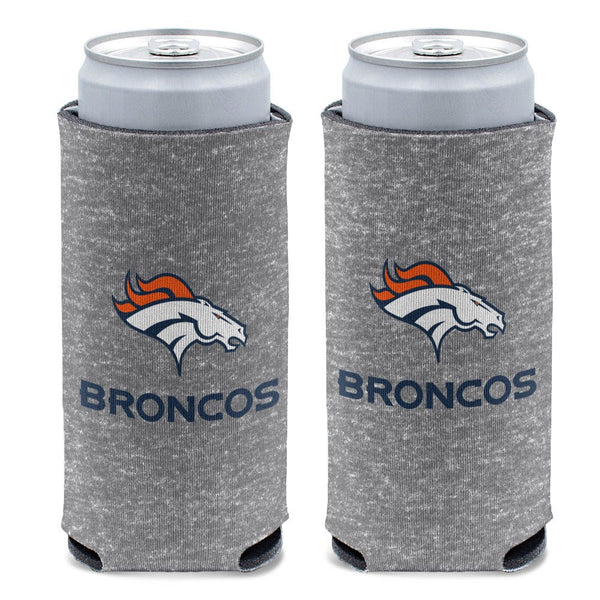 Denver Broncos Heather 12 oz Slim Can Cooler