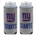 New York Giants Heather 12 oz Slim Can Cooler