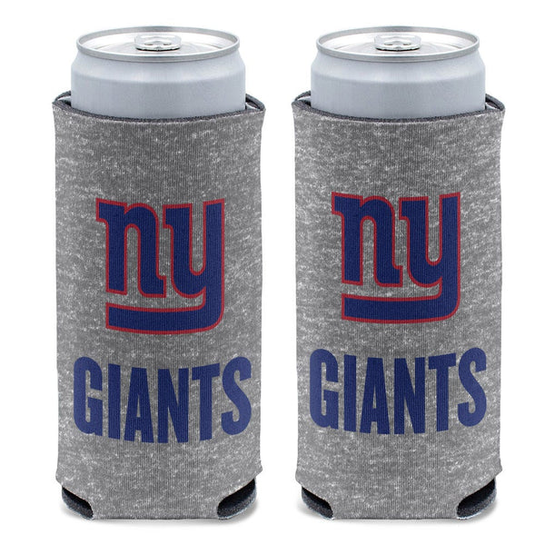 New York Giants Heather 12 oz Slim Can Cooler