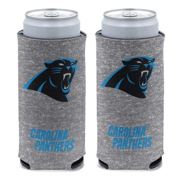 Carolina Panthers Heather 12 oz Slim Can Cooler
