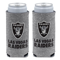 Las Vegas Raiders Heather 12 oz Slim Can Cooler