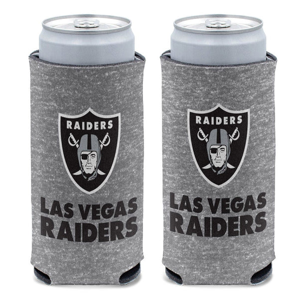 Las Vegas Raiders Heather 12 oz Slim Can Cooler
