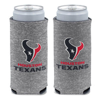Houston Texans HEATHERED 12 oz Slim Can Cooler