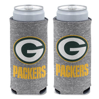 Green Bay Packers Heather 12 oz Slim Can Cooler