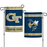 Georgia Tech Yellow Jackets Garden Flags 2 sided 12.5" x 18"