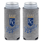 Kansas City Royals GRAY 12 oz Slim Can Cooler