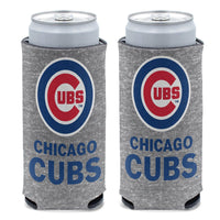 Chicago Cubs GRAY 12 oz Slim Can Cooler
